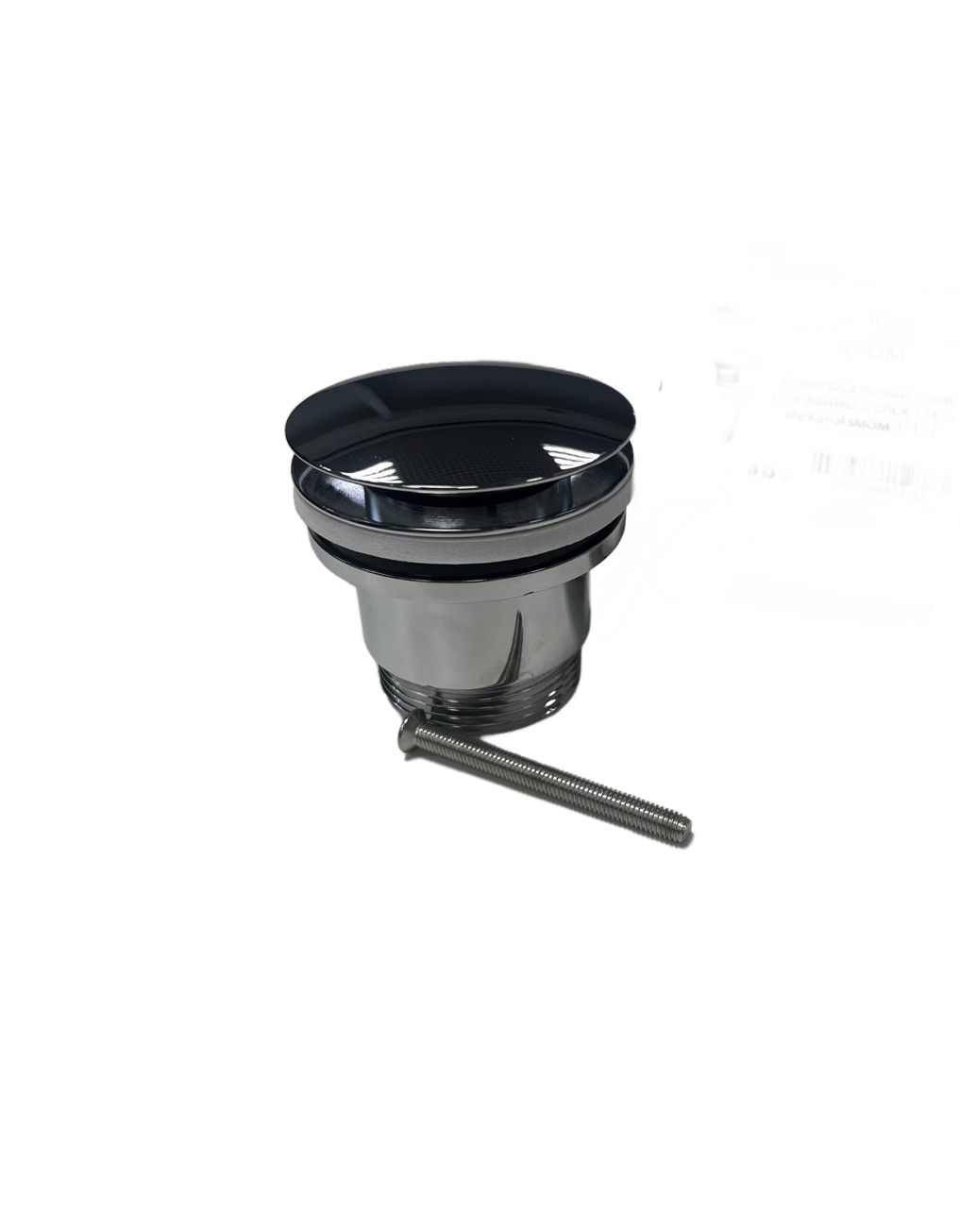 Донный клапан для ванны Astra-Form Washbasin 3030.01 CR Click-Clack, хром, 08010044