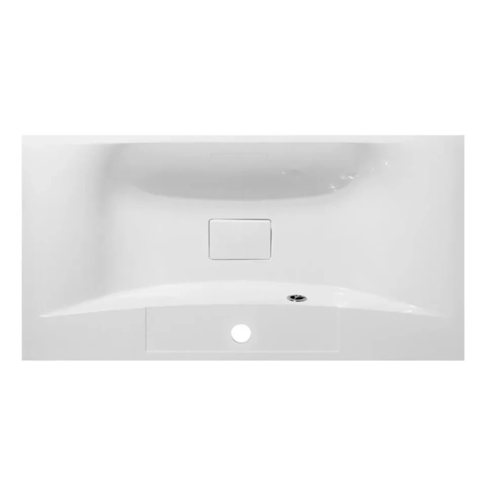 Тумба с раковиной BelBagno Марино (Marino) 80 белый глянец подвесная