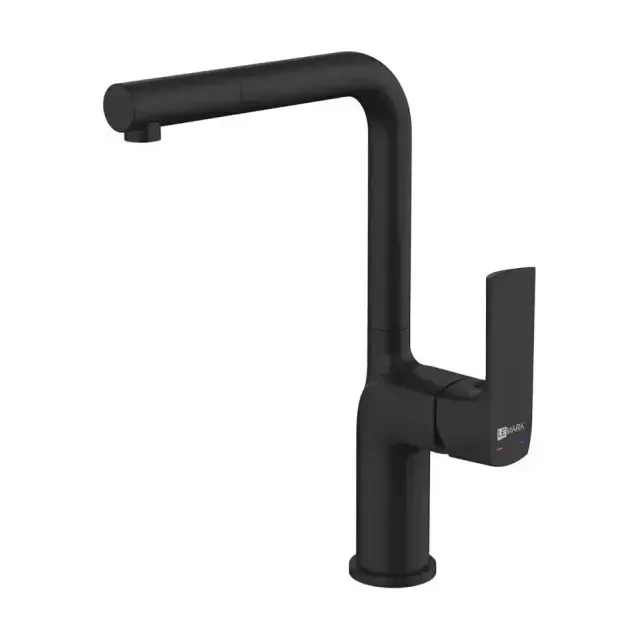 Смеситель Lemark Ursus LM7205BL для кухни черный