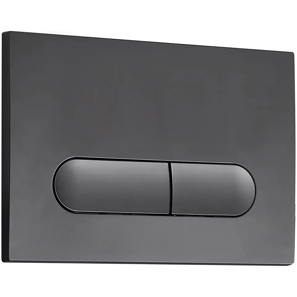 Кнопка смыва Veconi FLUSH V3, FLV3-GM, 240х162х9, пластик, оружейная сталь