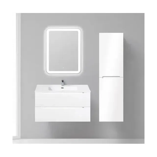 Комплект мебели BelBagno Этна (Etna) 90 белый глянец