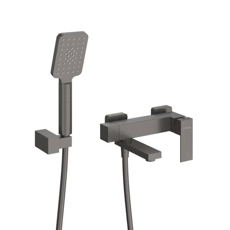 Смеситель Cezares Движение (Slider) SLIDER-VD-GM для ванны и душа оружейная сталь