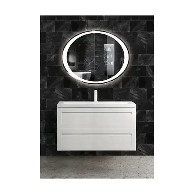 Комплект мебели Art&Max Платино/Platino 100 белый матовый