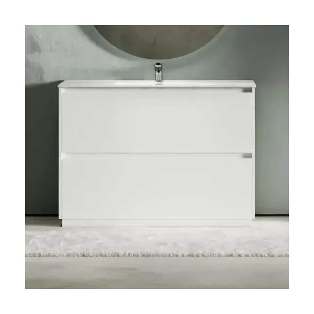 Тумба под раковину Sancos Либра напольная (Libra Floor) 119 см LB120F-1W напольная универсальная 2 ящика