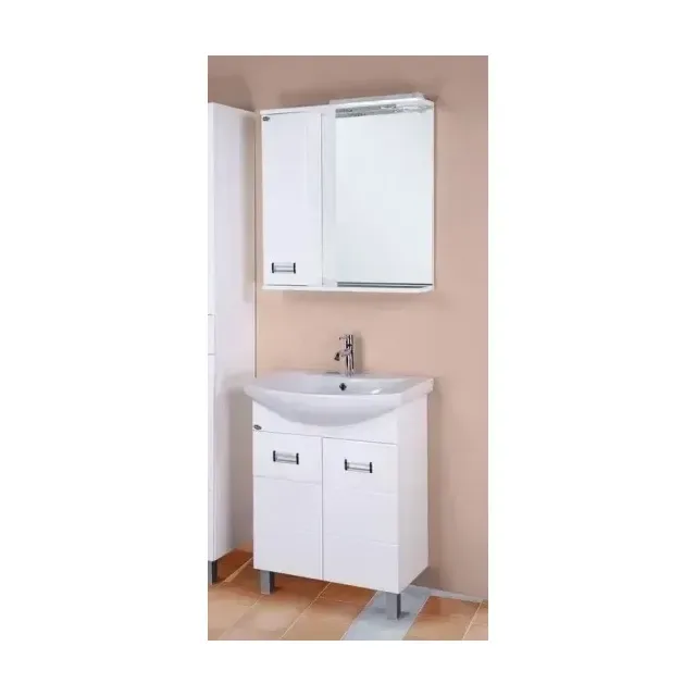Комплект мебели Onika Балтика 70 белый глянец зеркало L