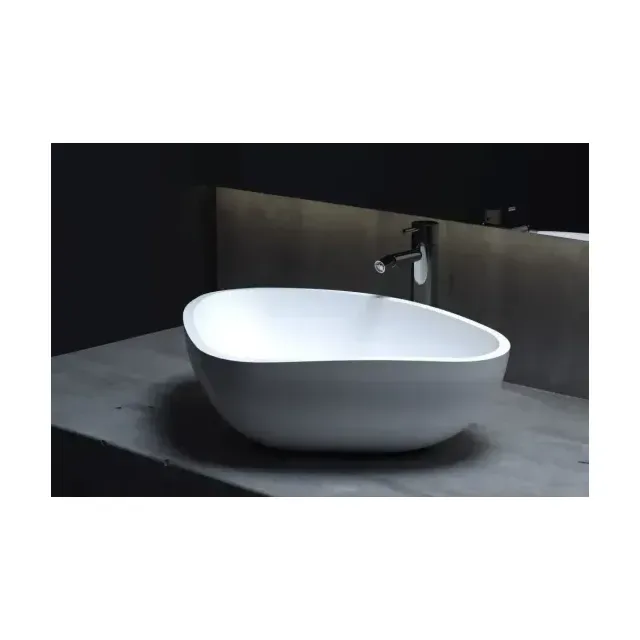 Накладная раковина Salini Gloria 06 S-Stone 56*39 белая матовая