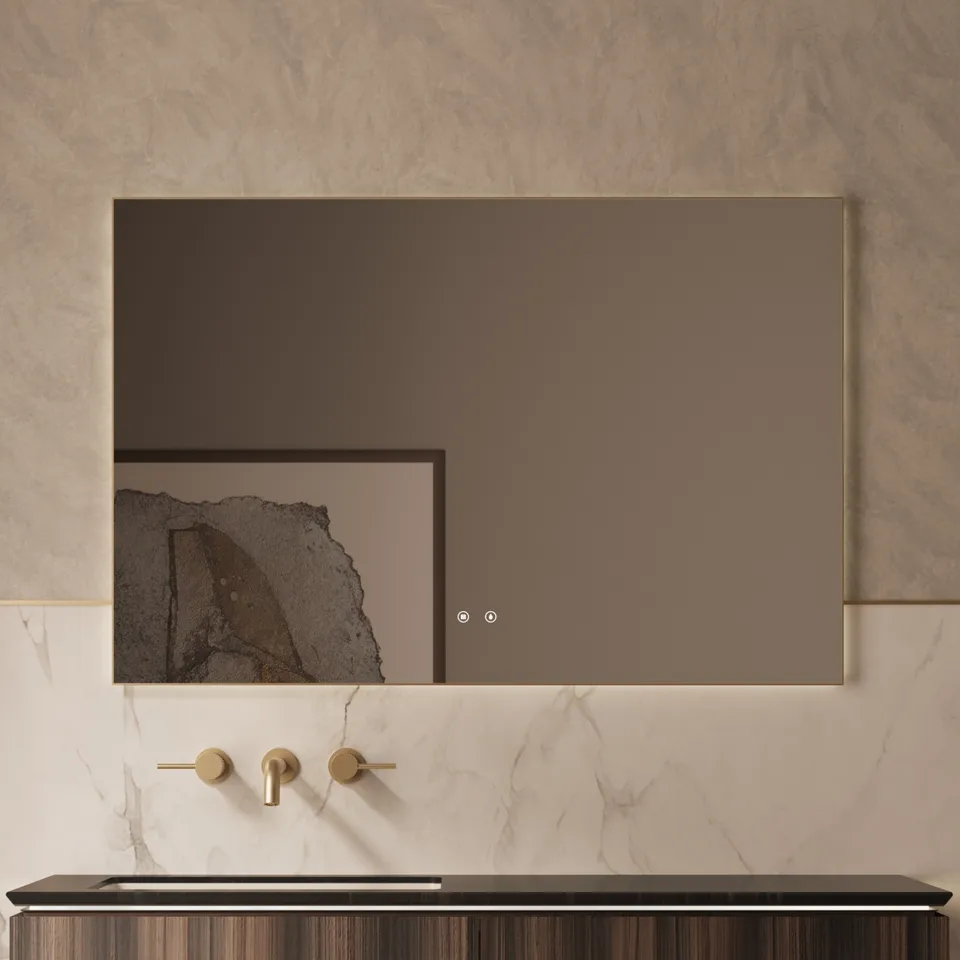 Зеркало с подсветкой Vincea VLM-4F120BG-2 120x80 с антизапотеванием