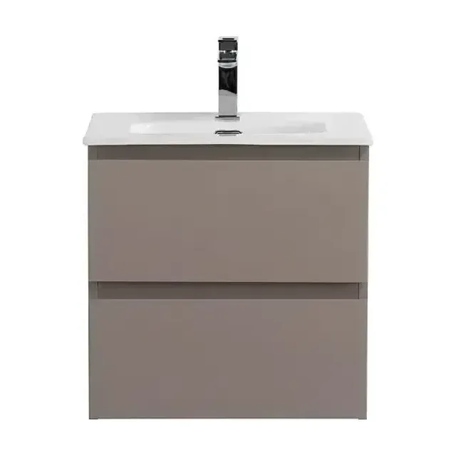 Тумба с раковиной BelBagno Крафт (Kraft) 39 50 подвесная бежевая матовая (раковина BB500/390ETL)