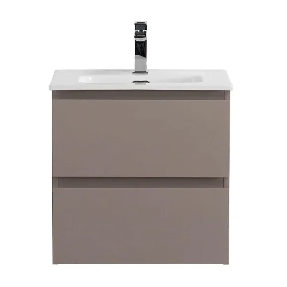 Тумба с раковиной BelBagno Крафт (Kraft) 39 50 подвесная бежевая матовая (раковина BB500/390ETL)