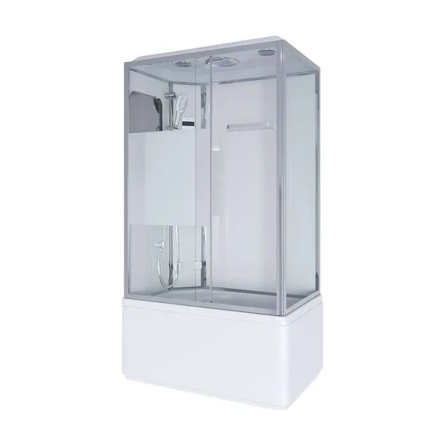 Душевая кабина Niagara Ultra NG-307-01L (120х80х220) высокий поддон(50см),стекло матовое