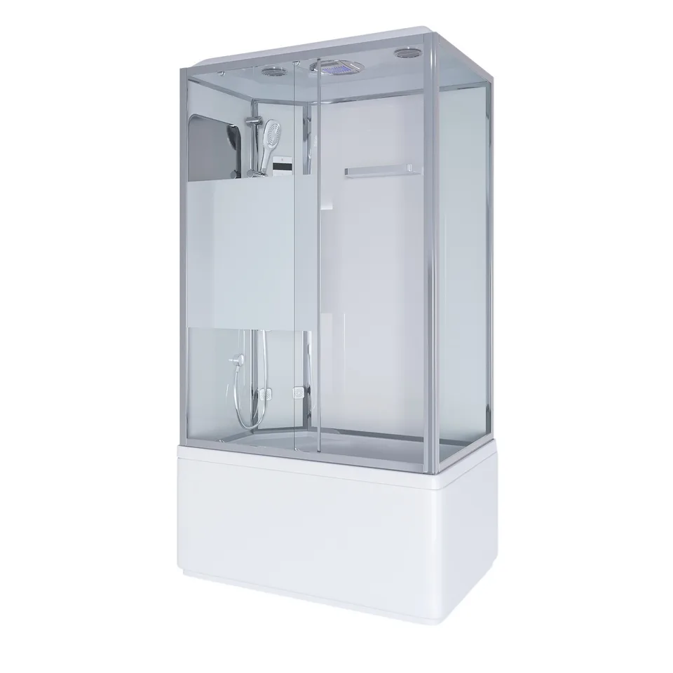 Душевая кабина Niagara Ultra NG-307-01L (120х80х220) высокий поддон(50см),стекло матовое,4 места