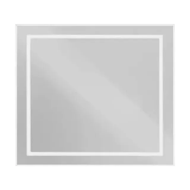 Зеркало BelBagno Крафт (Kraft) SPC-KRAFT-900-800-SENS-Aлевая 90*80 сатин с Led-подсветкой