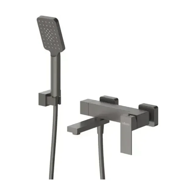 Смеситель Cezares Движение (Slider) SLIDER-VD-GM для ванны и душа оружейная сталь