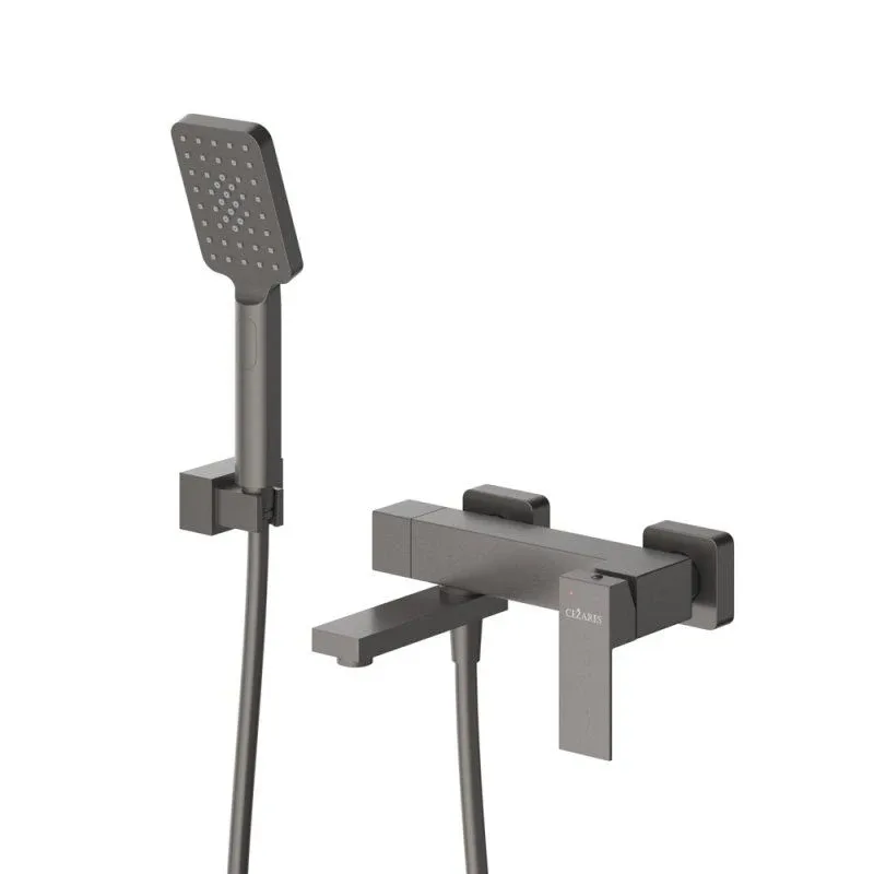 Смеситель Cezares Движение (Slider) SLIDER-VD-GM для ванны и душа оружейная сталь