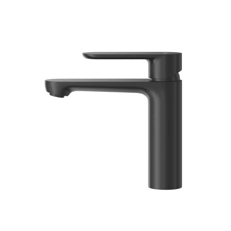 Смеситель Cezares Вектор (Stylus) STYLUS-LS-NOP для раковины с донным клапаном черный матовый