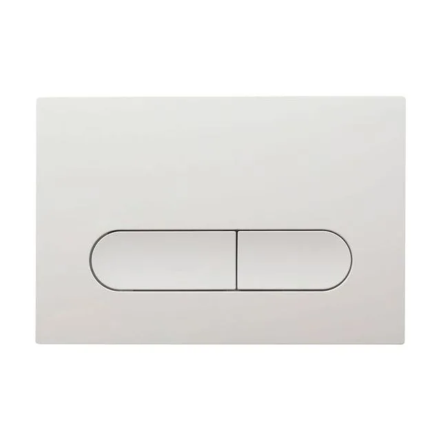 Кнопка смыва Veconi FLUSH V3, FLV3-W, 240х162х9, пластик, белый глянец
