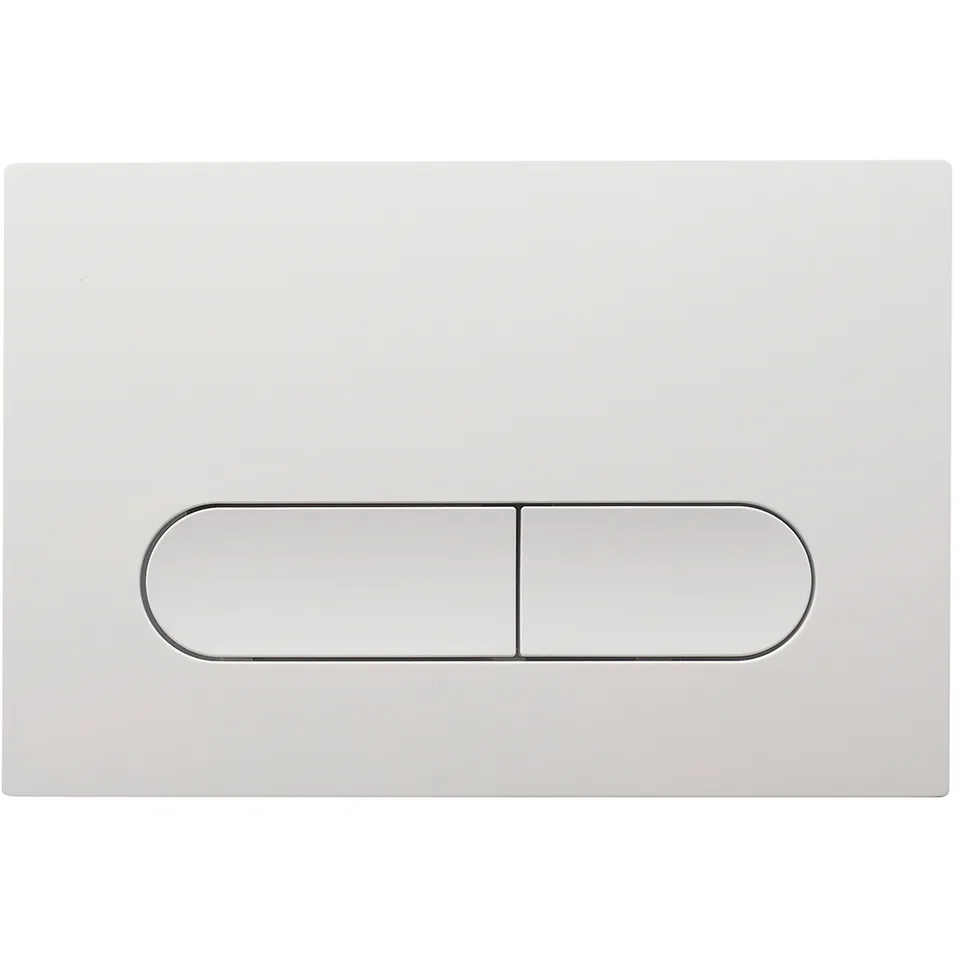Кнопка смыва Veconi FLUSH V3, FLV3-W, 240х162х9, пластик, белый глянец