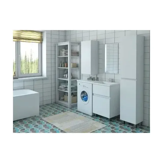 Тумба с раковиной Эстет Dallas Luxe 150 ФР-00009838 напольная правосторонняя 2 ящика