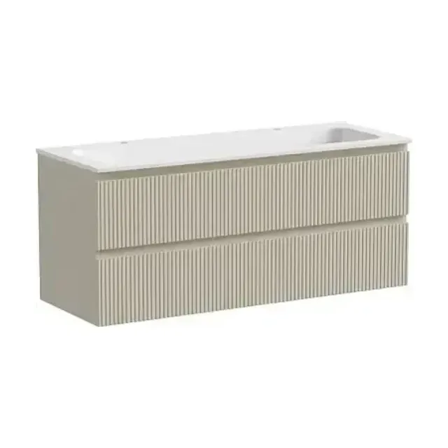 Тумба с раковиной Sancos Сноб Т/Snob T 120 Beige Soft (раковина Element CN7016)