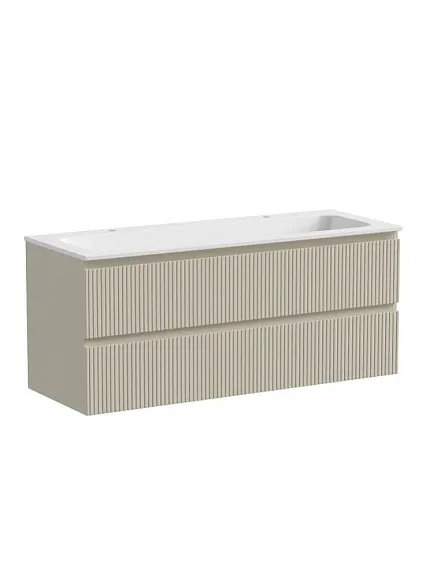 Тумба с раковиной Sancos Сноб Т/Snob T 120 Beige Soft (раковина Element CN7016)