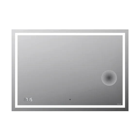 Зеркало AM.PM Gem 100 с Led подсветкой, часами и косметическим зеркалом