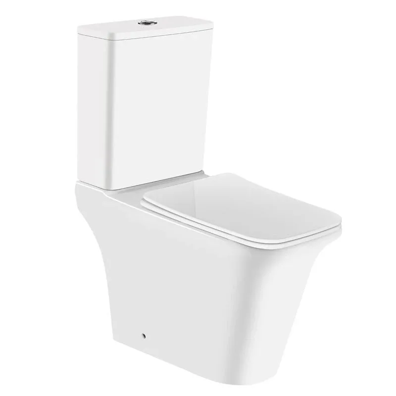Унитаз-компакт Azario Avero 36*66 безободковый с крышкой-сиденьем микролифт Slim