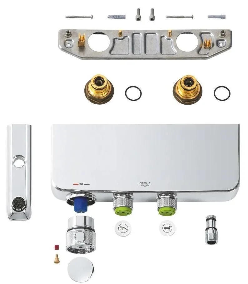 Термостат Grohe Grohtherm SmartControl 34718000 для ванны и душа без душевых аксессуаров хром