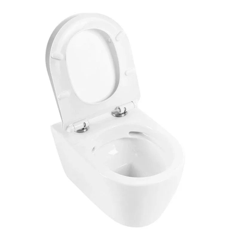 Подвесной унитаз BelBagno Марино (Marino) BB105CHR 36*52 безободковый с крышкой-сиденьем BB2111SC