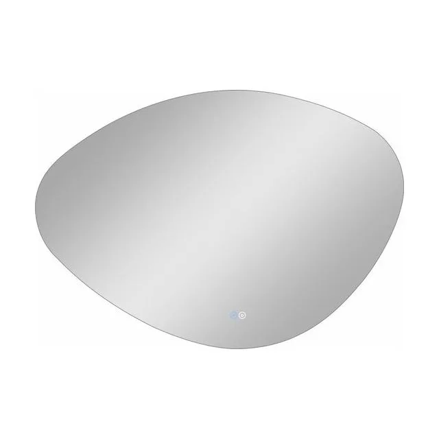 Зеркало Zled-A с LED-подсветкой, 100*70см, асимметричное, с антизапотеванием