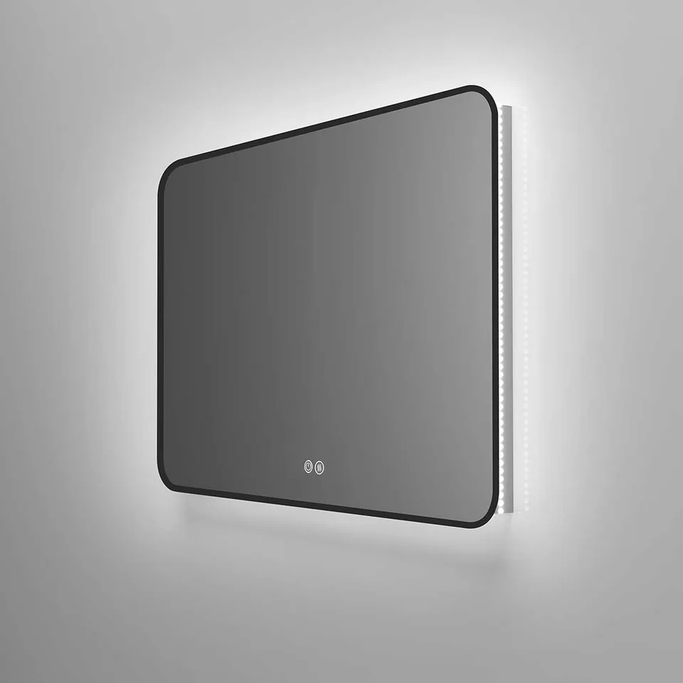 Зеркало с подсветкой VLM-3VC100B-2 1000х800 c сенсорным выключателем и диммером, антизапотевание