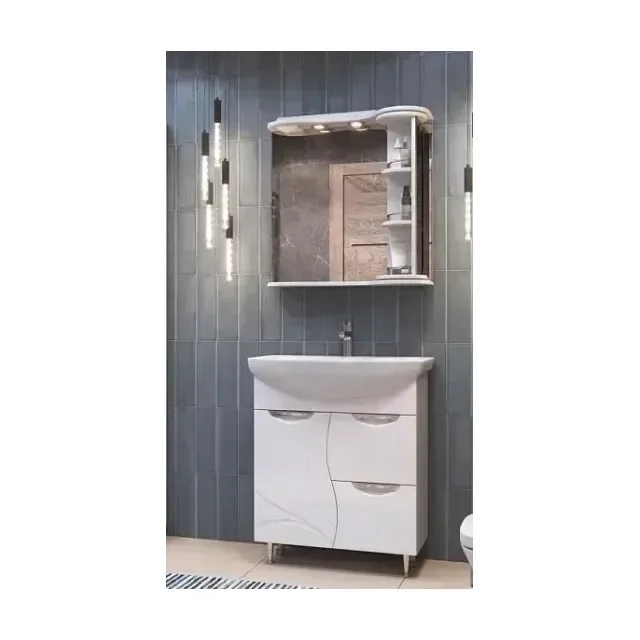 Комплект мебели Vigo Callao 70 белый, 1 дверца, 2 ящика