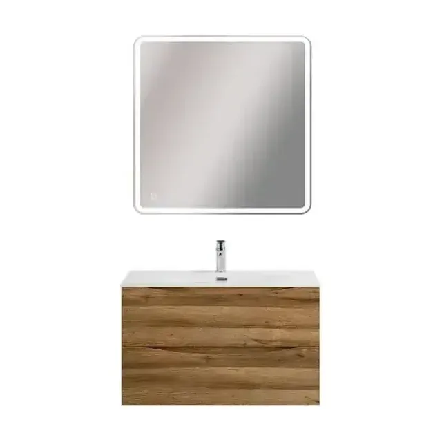 Комплект мебели BelBagno Marino-Cer-N 80 дуб рустик