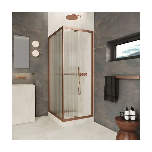 Душевой уголок Z+ZPV Inside 60*70 12 Moru профиль медь стекло Moru