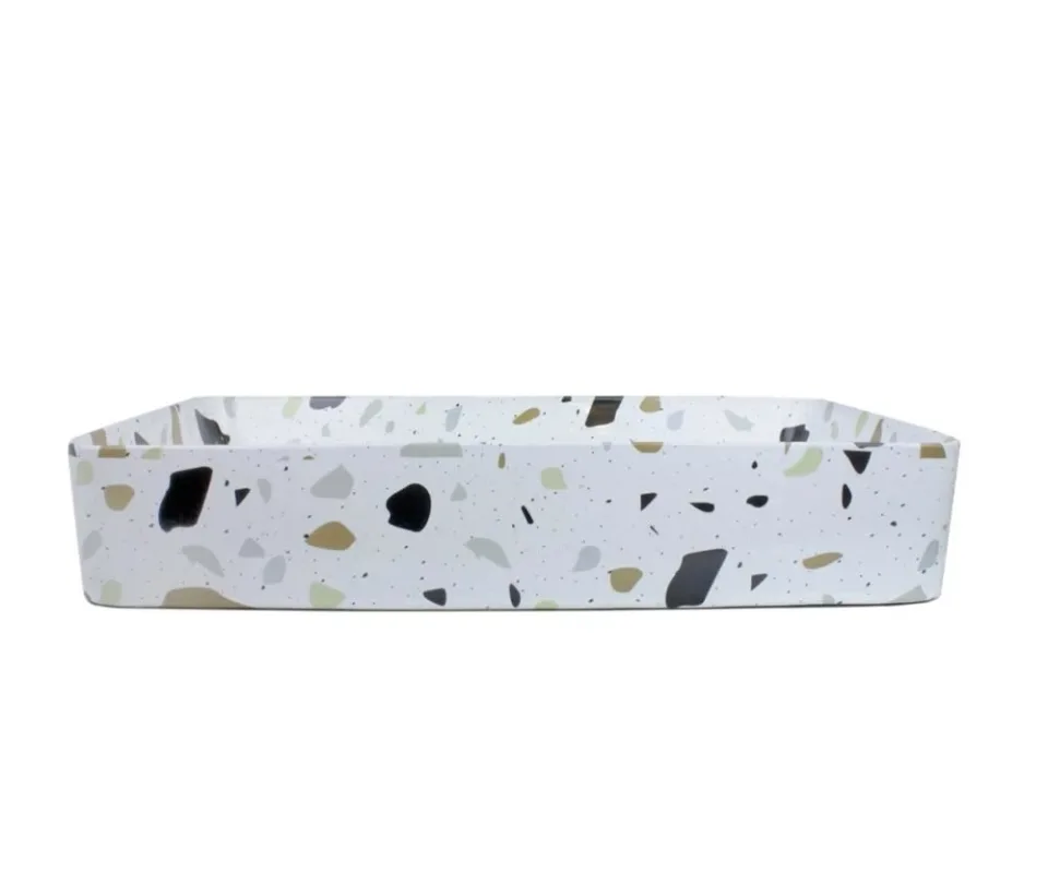 Накладная раковина Bronze DE Luxe Terrazzo 1061TR 60,5*35