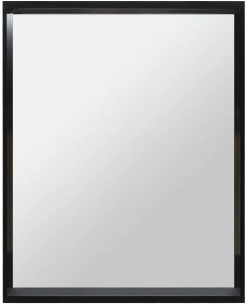 Зеркало Allen Brau Reality 1.32016.BB 60*75 с Led-подсветкой и инфракрасным выключателем черный браш
