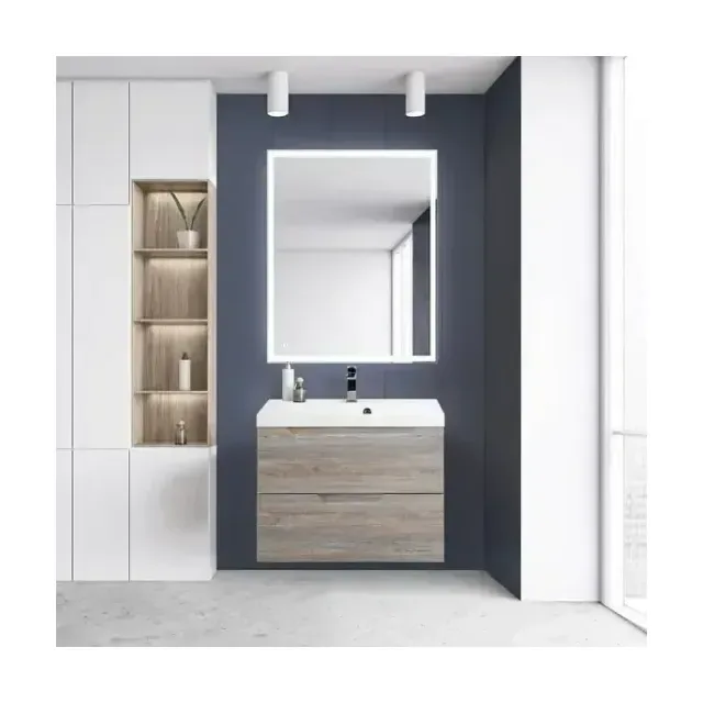 Комплект мебели BelBagno Виттория (Vittoria) 70 сосна (с белой раковиной)