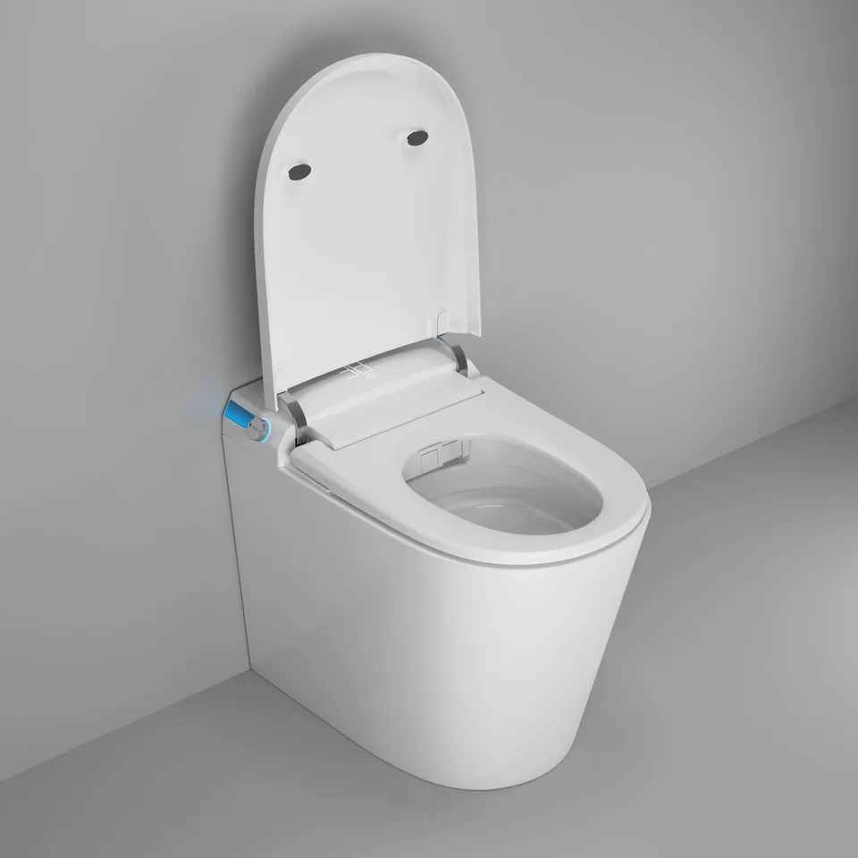 Унитаз приставной Grossman Smart GR-PR-5702 (580х380х460) белый, выпуск в стену, 1 место