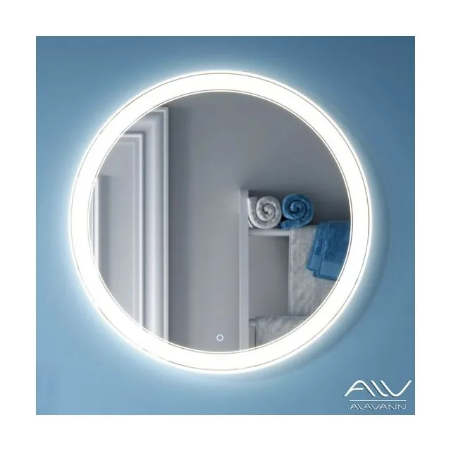 Зеркало с подсветкой Alavann Solis 80 ПЗ50-6000-0800-00 с антизапотевателем