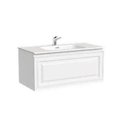 Тумба с раковиной Sancos Very 90 Bianco