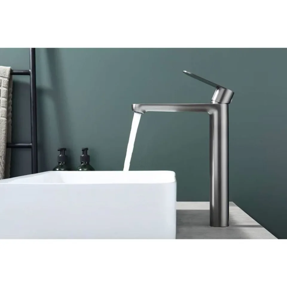 Смеситель Splenka S222.15.09 для раковины графит