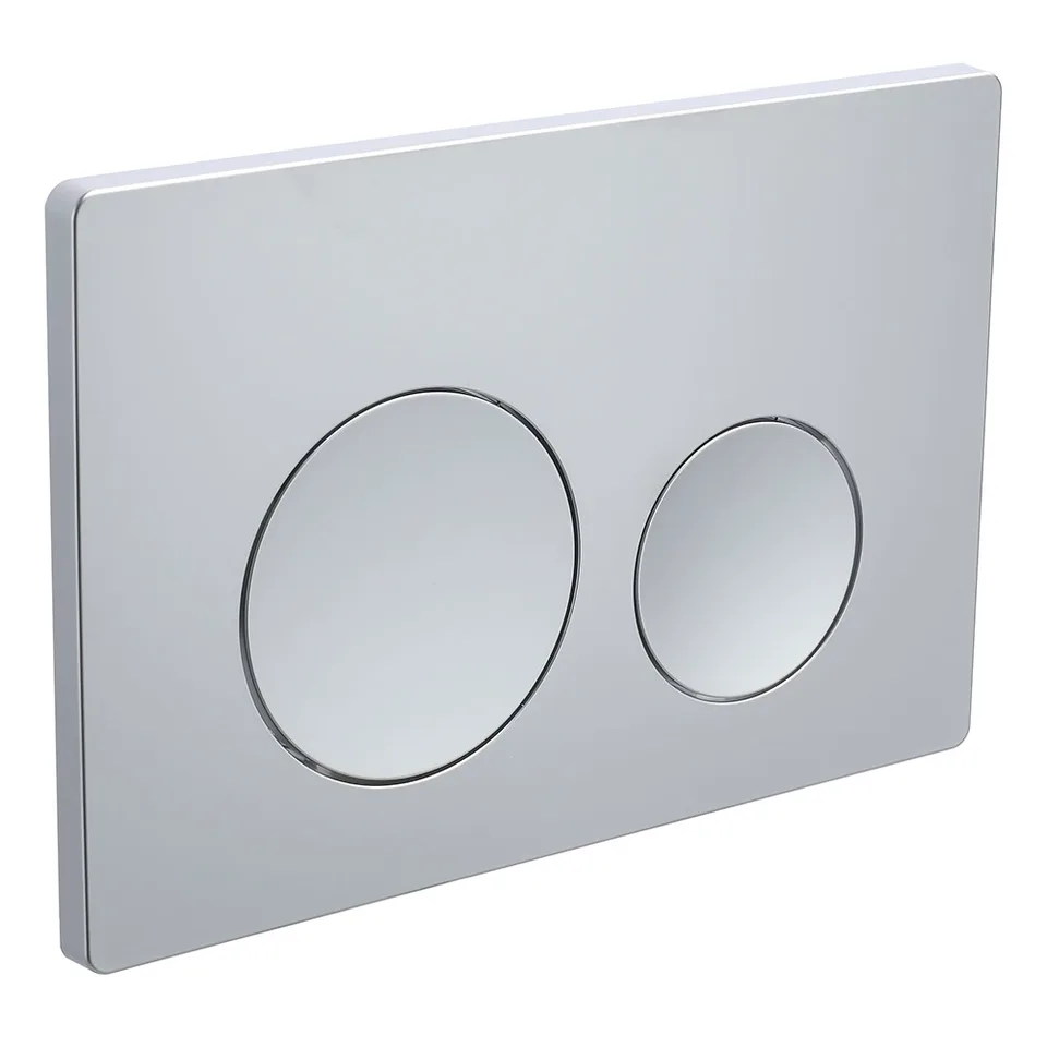 Кнопка смыва Veconi FLUSH V2, FLV2-CM, 240х162х10, пластик, хром матовый