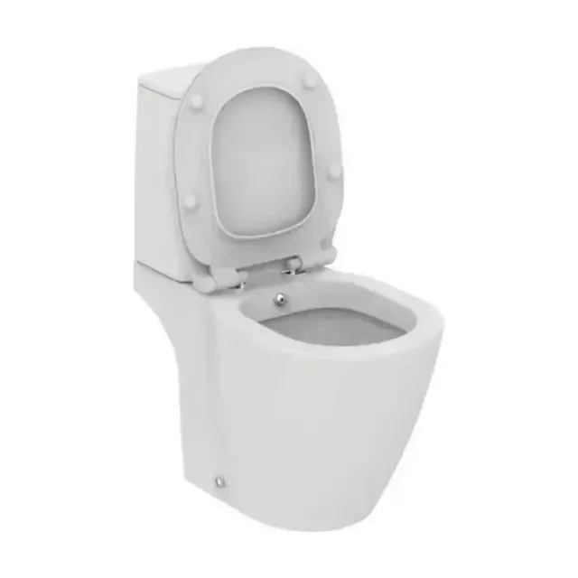 Напольный унитаз-биде Ideal Standard Connect 36,5*66,5 прямоугольный бачок с крышкой-сиденьем микролифт горизонтальный выпуск