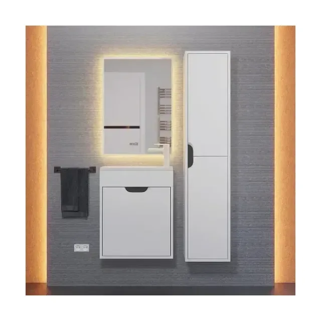 Комплект мебели Uperwood Modul 50 белый/графит матовый
