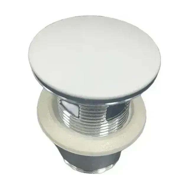 Донный клапан для ванны Astra-Form Click-Clack, белый матовый, 08010049