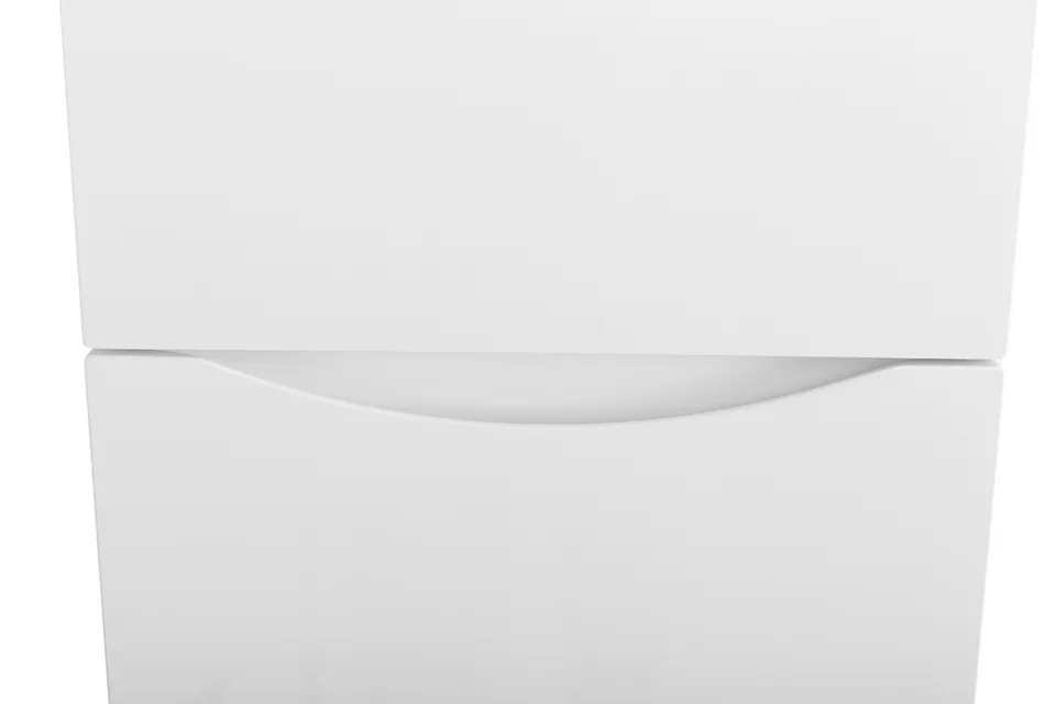 Шкаф подвесной BelBagno FLY-MARINO-1500-2A-SC-BL-P-L Bianco Lucido, левый