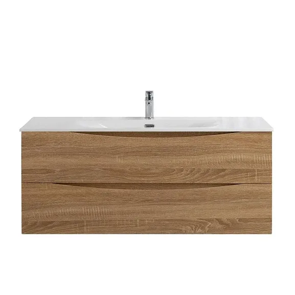 Тумба с раковиной BelBagno Marino-Cer-N 120 белый дуб
