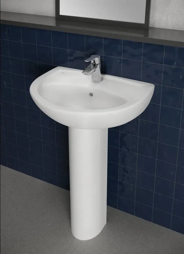 Раковина Norm Fit 60*46 с пьедесталом