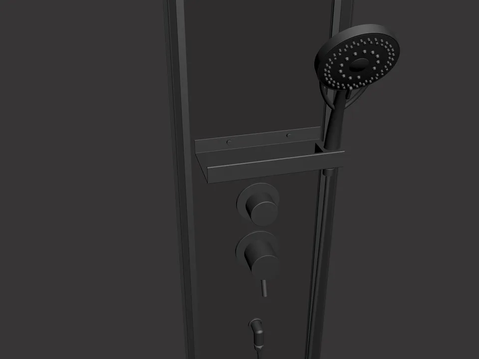 Timo Premium ILMA Black 902 R душевая кабина с крышей, хамам и стульчиком 120*80*222