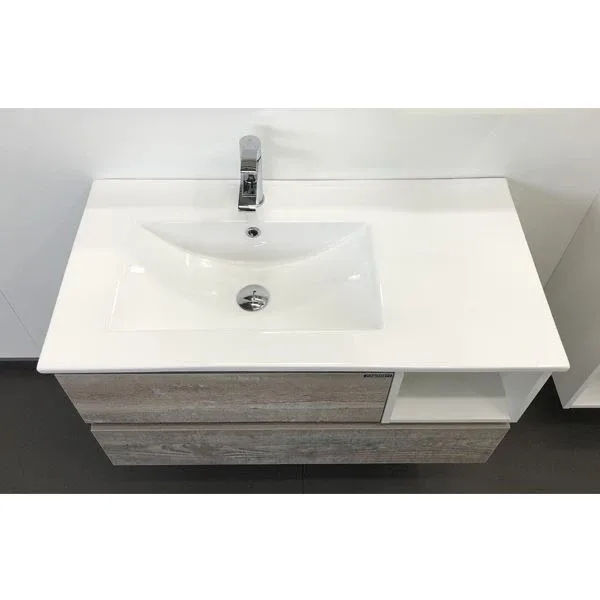 Встраиваемая раковина Comforty 9090EL 90,5*46,5 белая