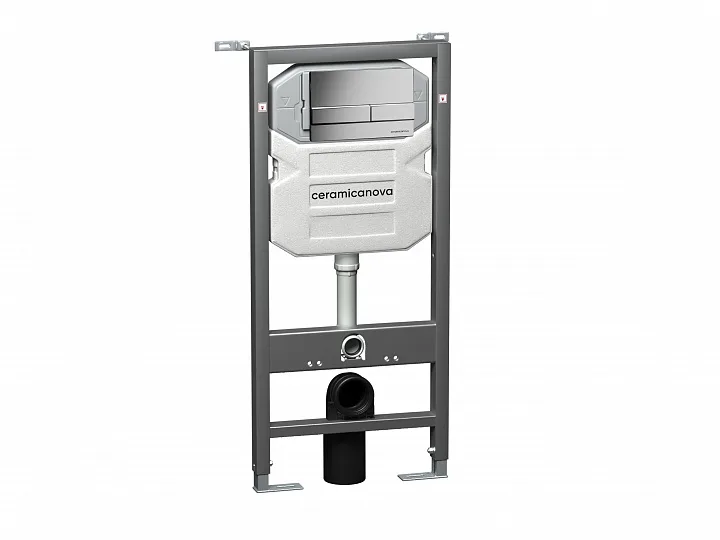 Инсталляция с кнопкой Ceramica Nova Вектор (Envision)/Плоская (Flat) CN1002M